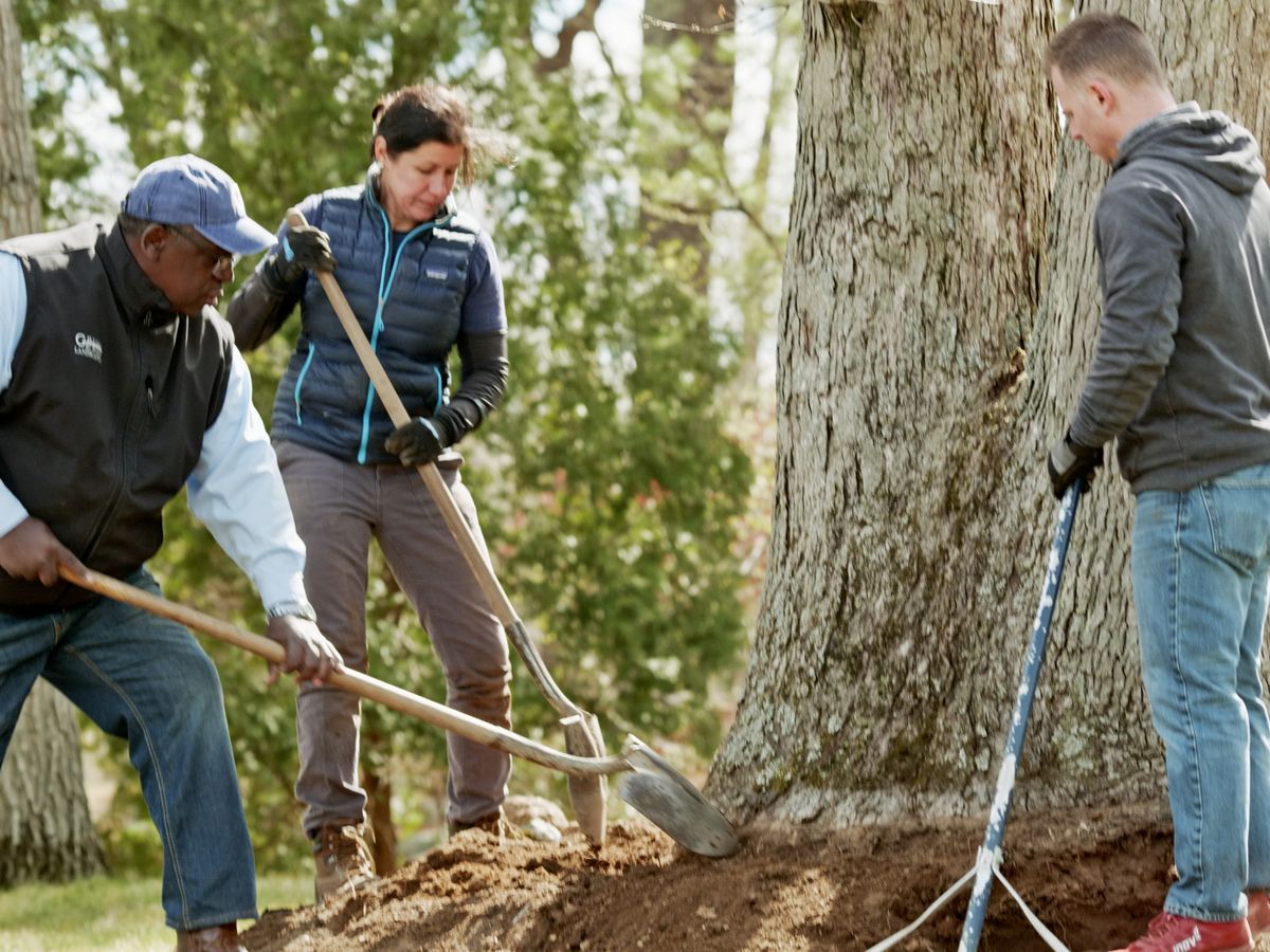 S22 E3: Lee Gilliam and Jenn Nawada help a homeowner with a sloped front yard